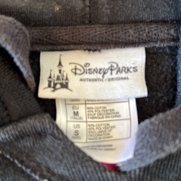 Disney Parks Authentic Original Long Sleeve Mini Mouse  Hoodie Sweatshirt  Small - Picture 4 of 6